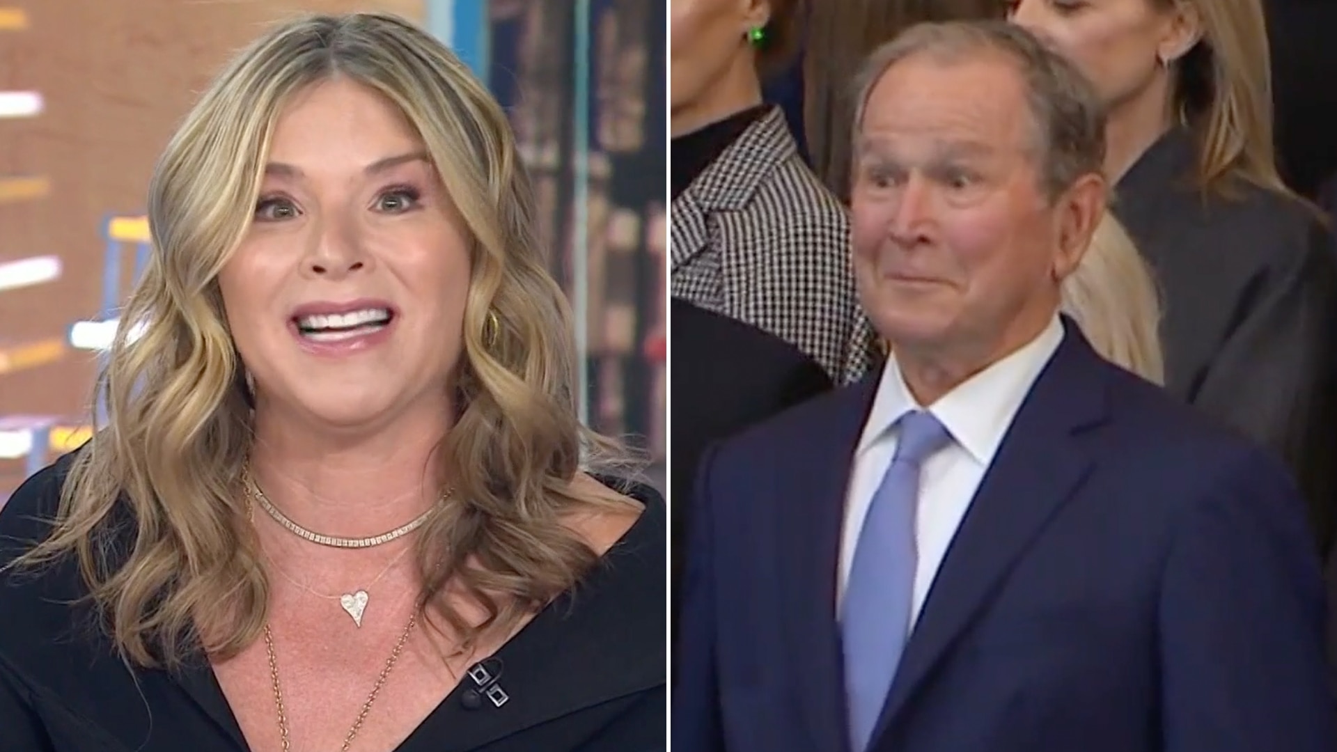 Jenna Bush Hager Reacts to Dad W. Bush's Viral Facial