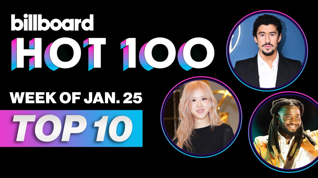 Billboard Hot 100 Top 10 Countdown for Jan. 25, 2025 Billboard News