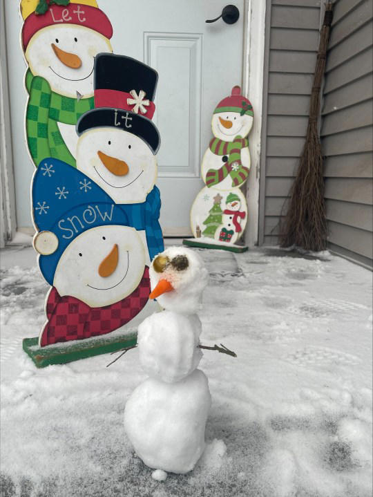 PHOTOS Snowmen take over Southeast Louisiana during 2025 winter storm