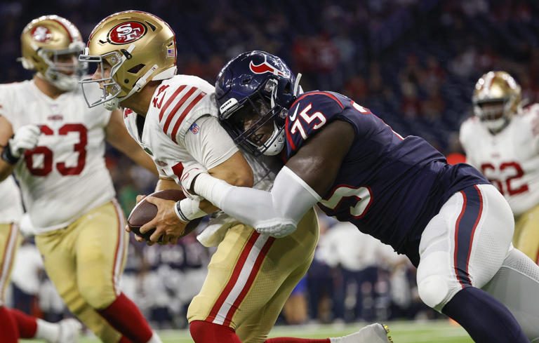What channel is Texans vs 49ers NFL game today on TV? Start time ...