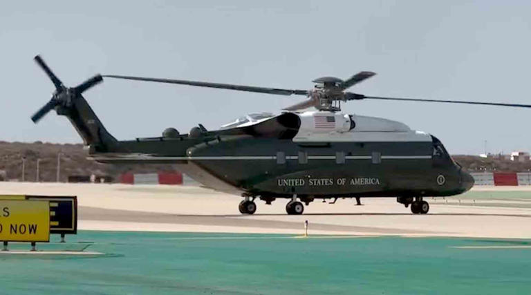 ニューレイ ヘリ 大統領専用機 VH-60 マリーンワン 模型 SkyPilot ビデオ: 新しい「マリーンワン」が20年の開発を経て、初めて米国