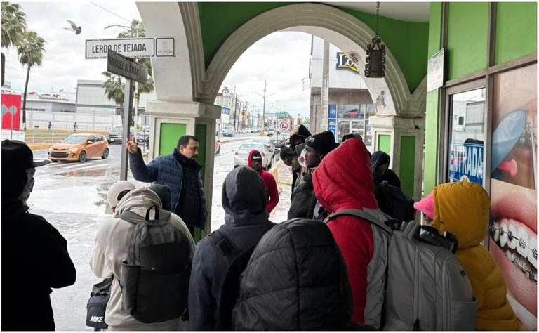 61 mexicanos y 200 extranjeros ingresaron a la frontera de Tamaulipas por el Puente Internacional Reynosa-Hidalgo (21/01/2025). Foto: Especial
