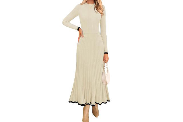 These Long-Sleeve Dresses Are the Ultimate Summer-to-Fall Styling Hack for  Transitional Weather  All Under $35