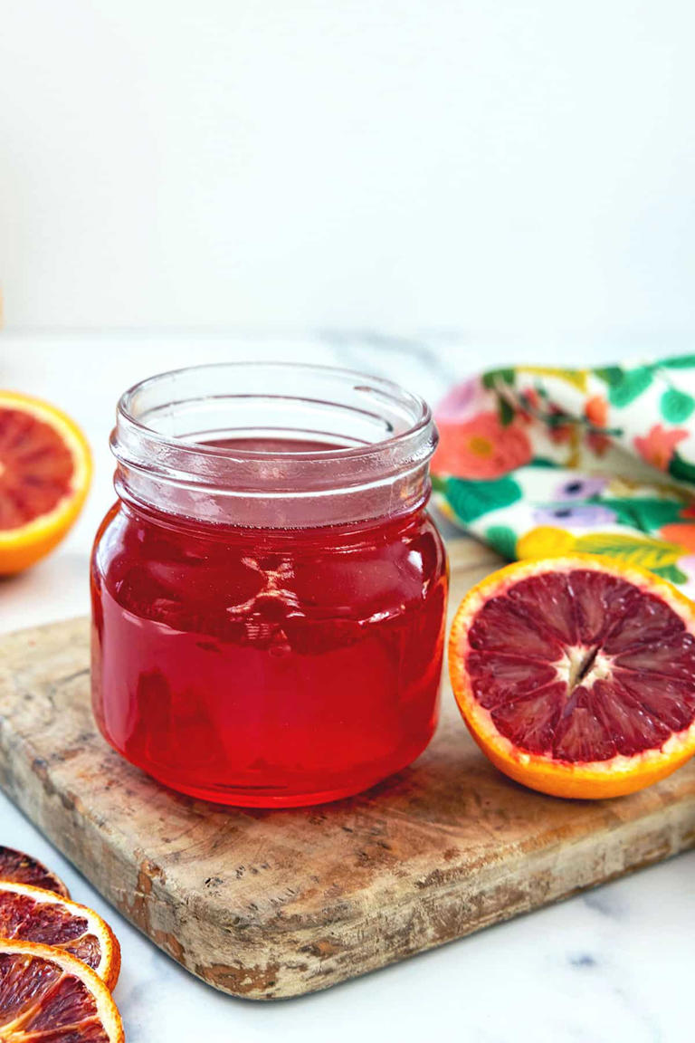 Blood Orange Syrup