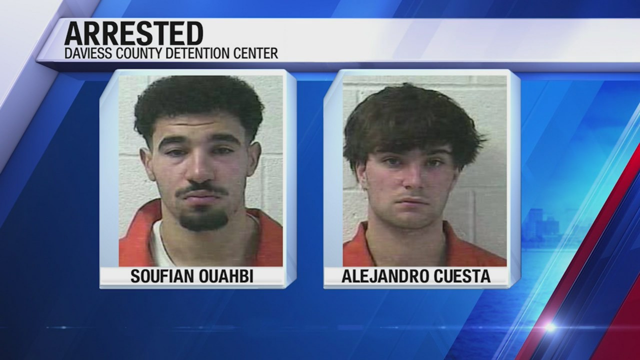 Soufian Ouahbi and Alejandro Cuesta arrested in Owensboro
