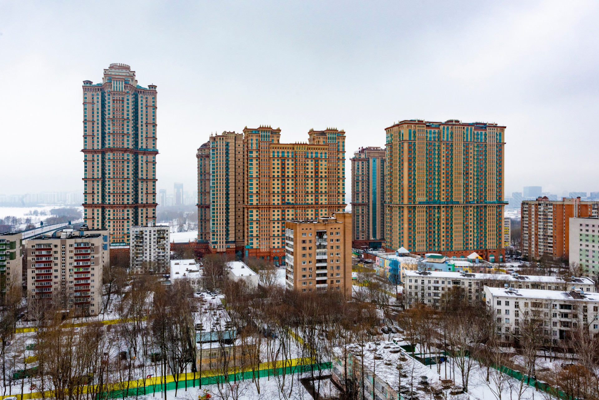 The average size of homes in capital cities around the world