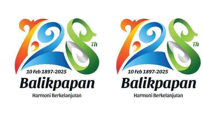 HUT Balikpapan 2025 - Logo HUT ke-128 Kota Balikpapan resmi