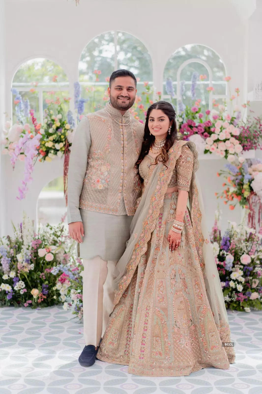 Congratulations @SuPriyoBabul \u0026 Rachna ! Have a blessed marriage \u0026 a  beautiful journey together!, image size:768x1153