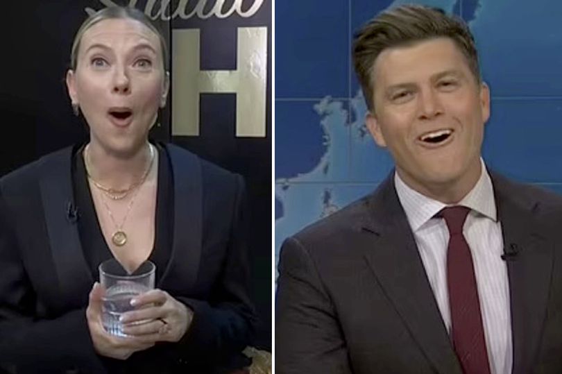 Colin Jost addresses wife Scarlett Johansson's 'shocked' reaction to
