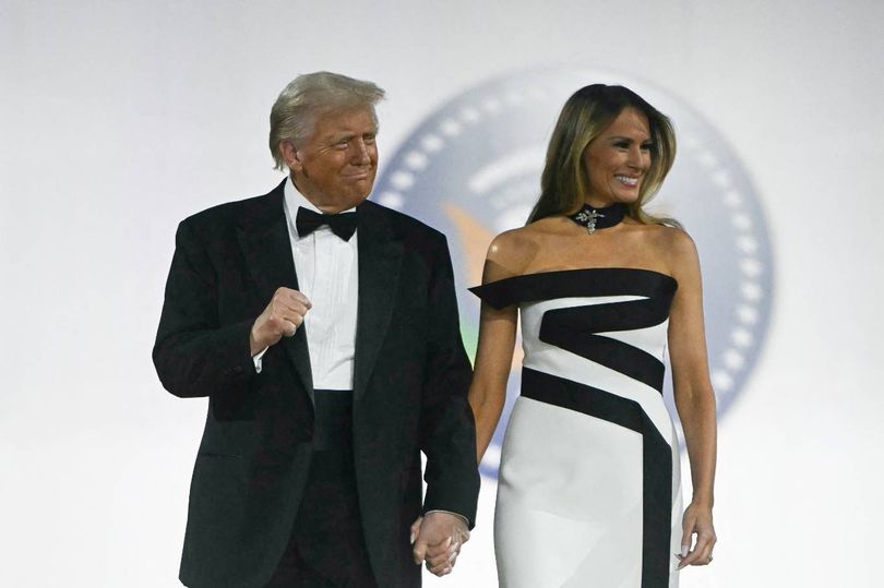 Melania Trump's 'hidden message' in hugely expensive inauguration ball gown