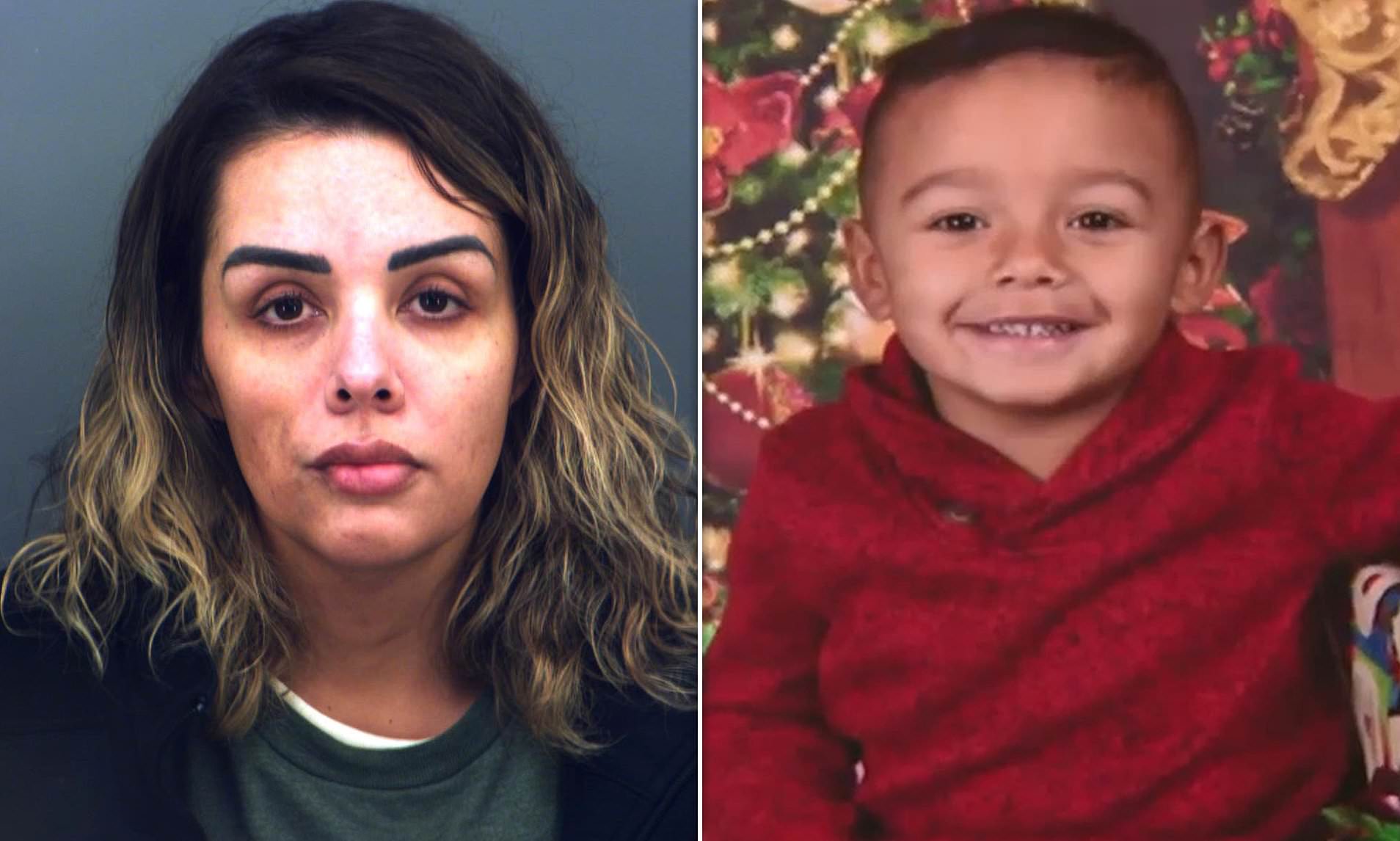 Texas mom 'who let son drown while transfixed with her phone' charged