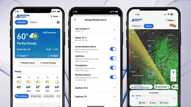 Watch NBC 5's live, streaming 7 a.m. news for North Texas