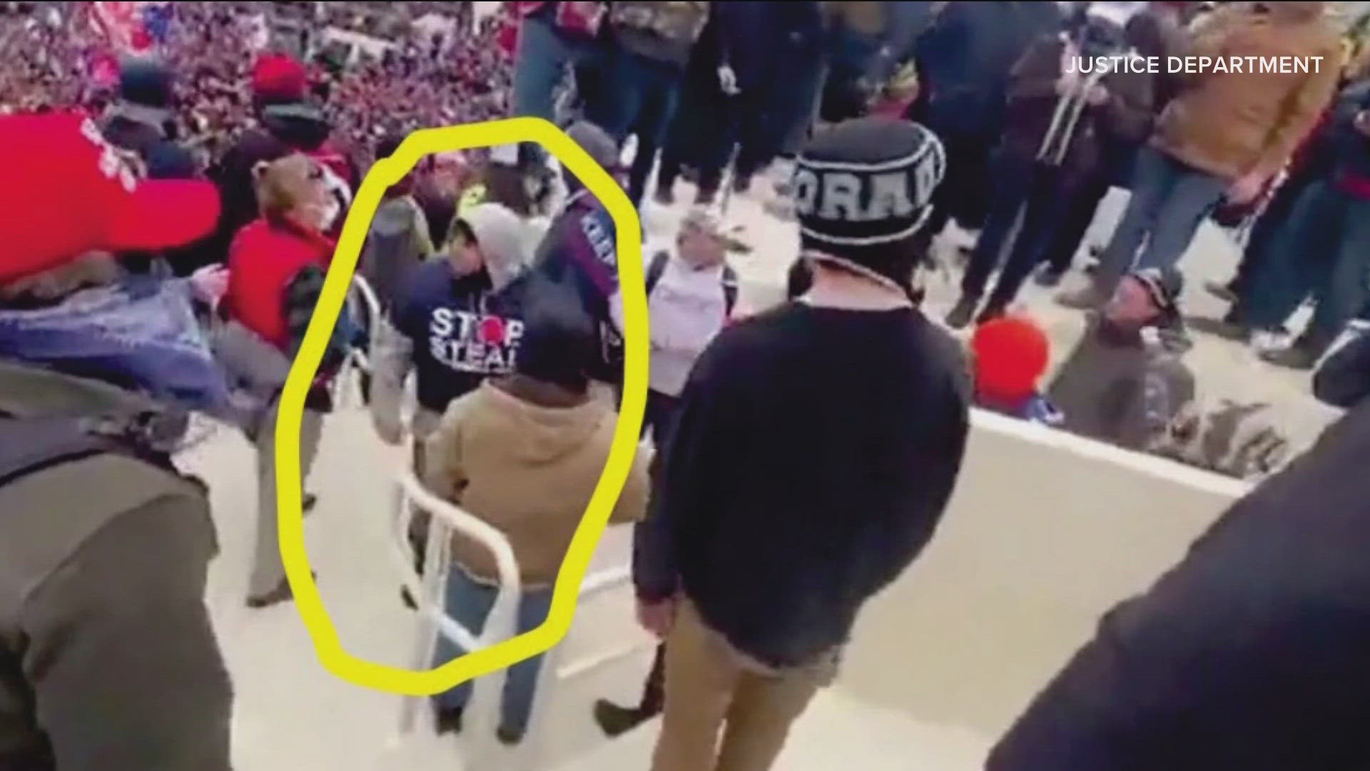 man among President Trump's Jan. 6 pardons