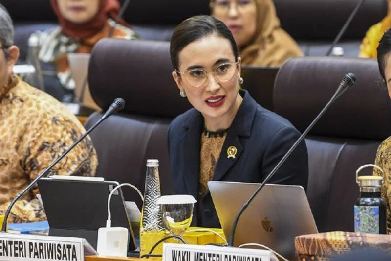 Menteri Pariwisata Widiyanti Putri Wardhana .