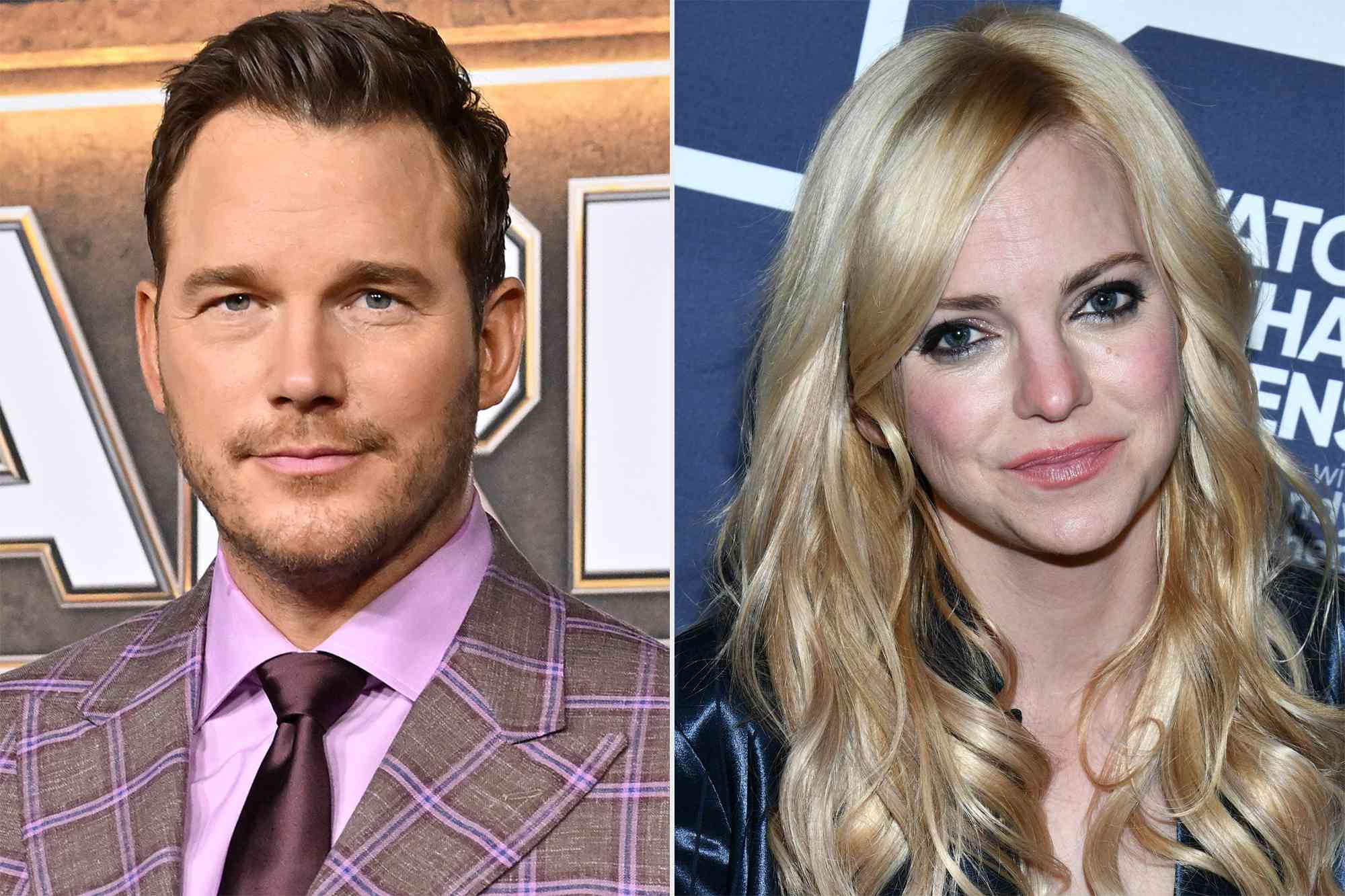 Los ex Chris Pratt y Anna Faris se abrazan en Acción de Gracias en una inusual reunión pública
