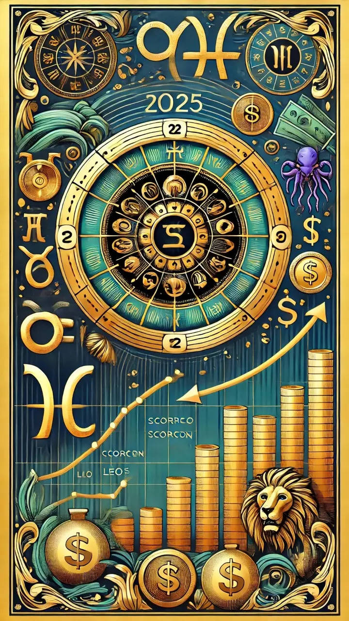 Zodiac signs likely to wealthy in 2025