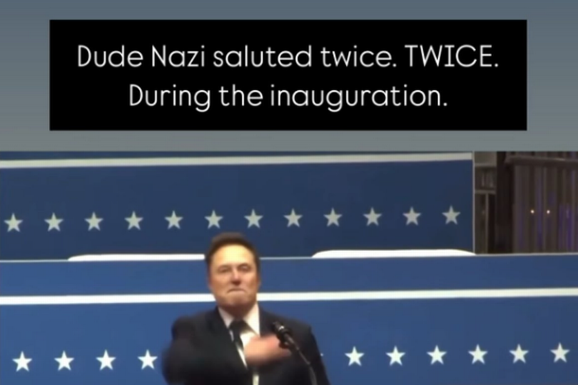 Screenshot of the Instagram story