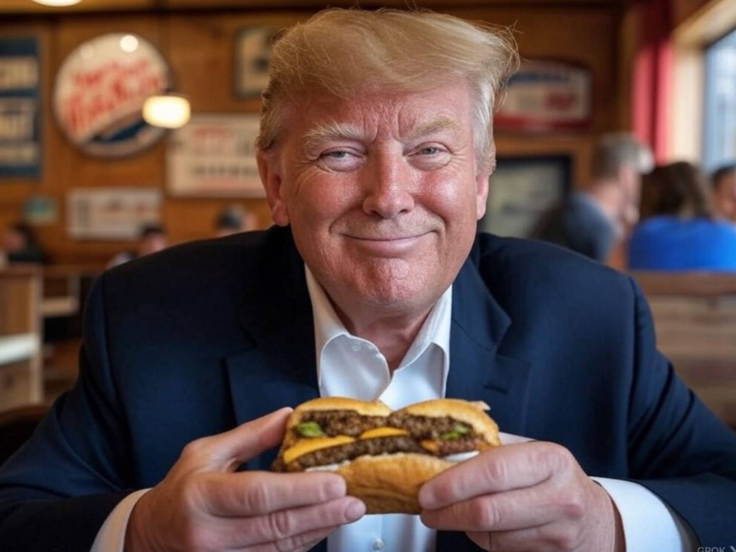 What the president of the United States eats the more disturbing side(02)
