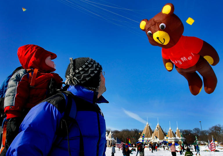 Lake Harriet Winter Kite Festival