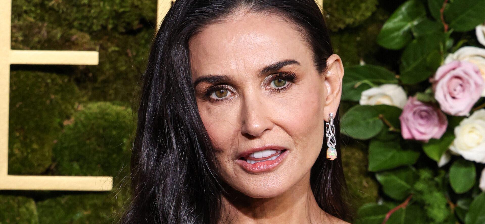 Demi Moore Breaks Silence On Her FirstEver Oscar Nomination