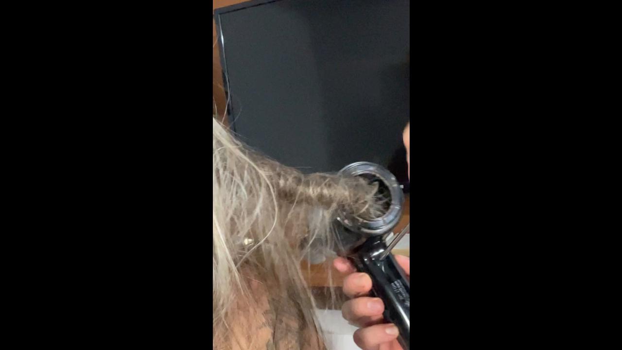 hair-caught-in-curler