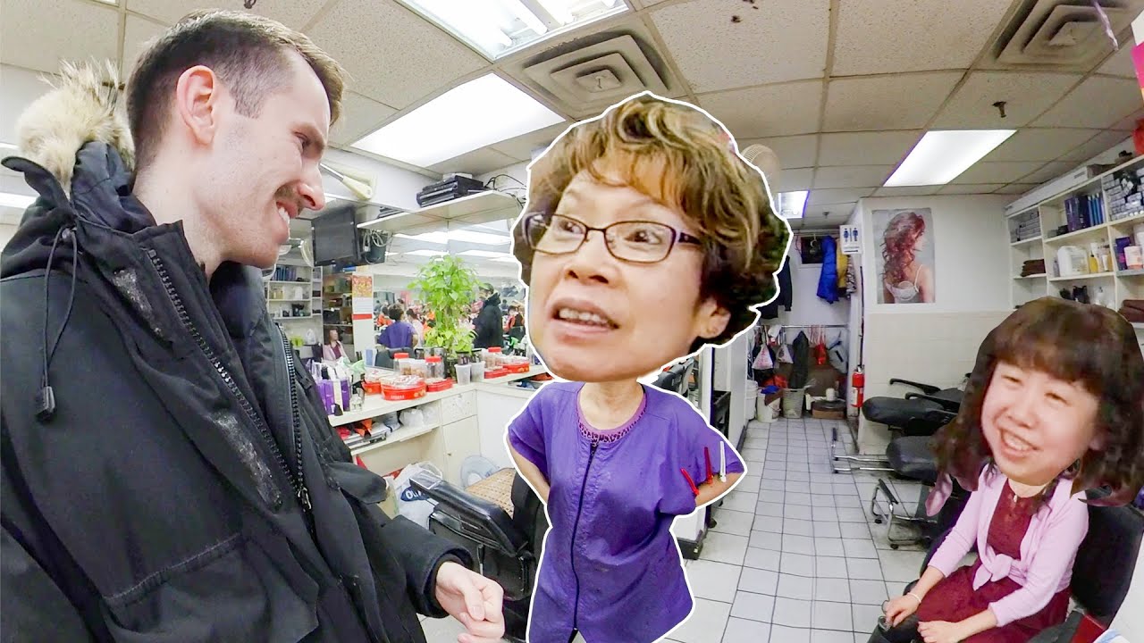 White guys stun entire barber shop with perfect Chinese