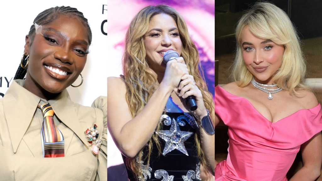 2025 Grammy Awards Performers Announced Doechii, Shakira, Sabrina(00)