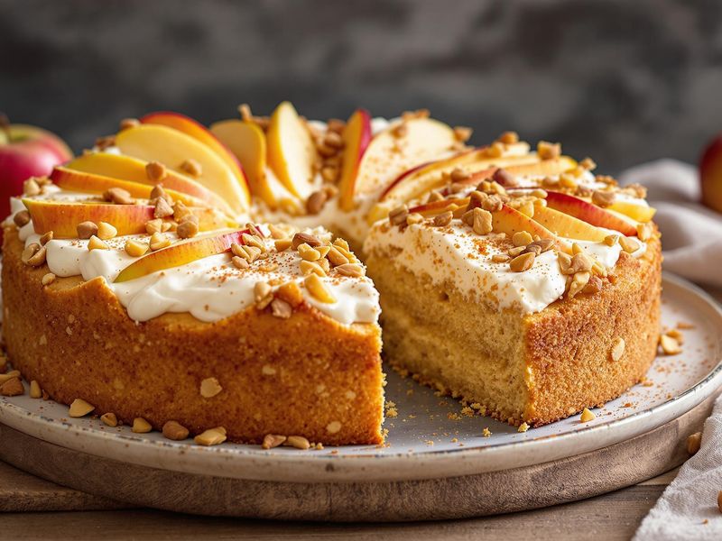 Rezept zum Einkuscheln: Himmlischer Winterkuchen mit Äpfeln, Nüssen und ...