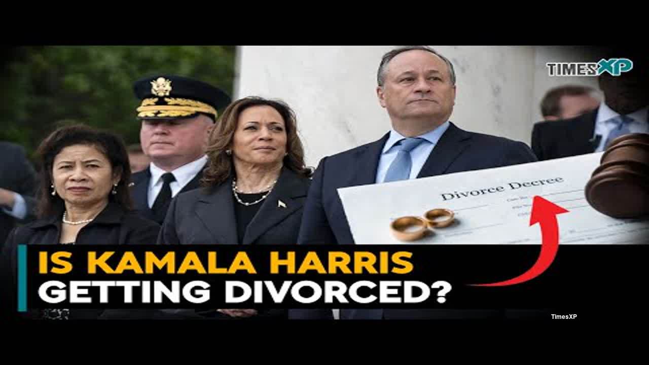 Is IndianOrigin Kamala Harris getting divorced?