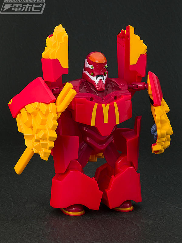 ビッグマックやポテトがエヴァに完全変形！話題の「マクドナルド