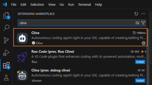 图片[2]-使用Cline+deepseek实现VsCode自动化编程，吃着火锅就把代码写完了-趣考网