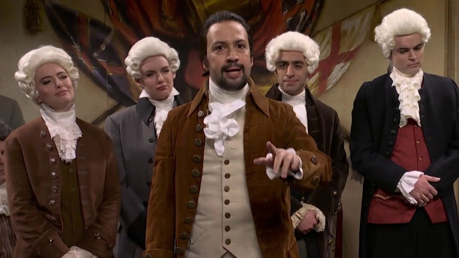 LinManuel Miranda makes surprise ‘Hamilton’ cameo on ‘SNL’(02)