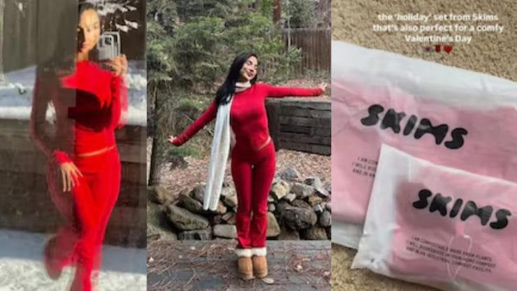 María Chacón sorprende con su look comfy perfecto para San Valentín