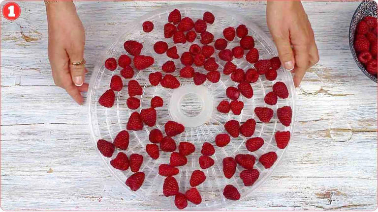 How To Dry Raspberries