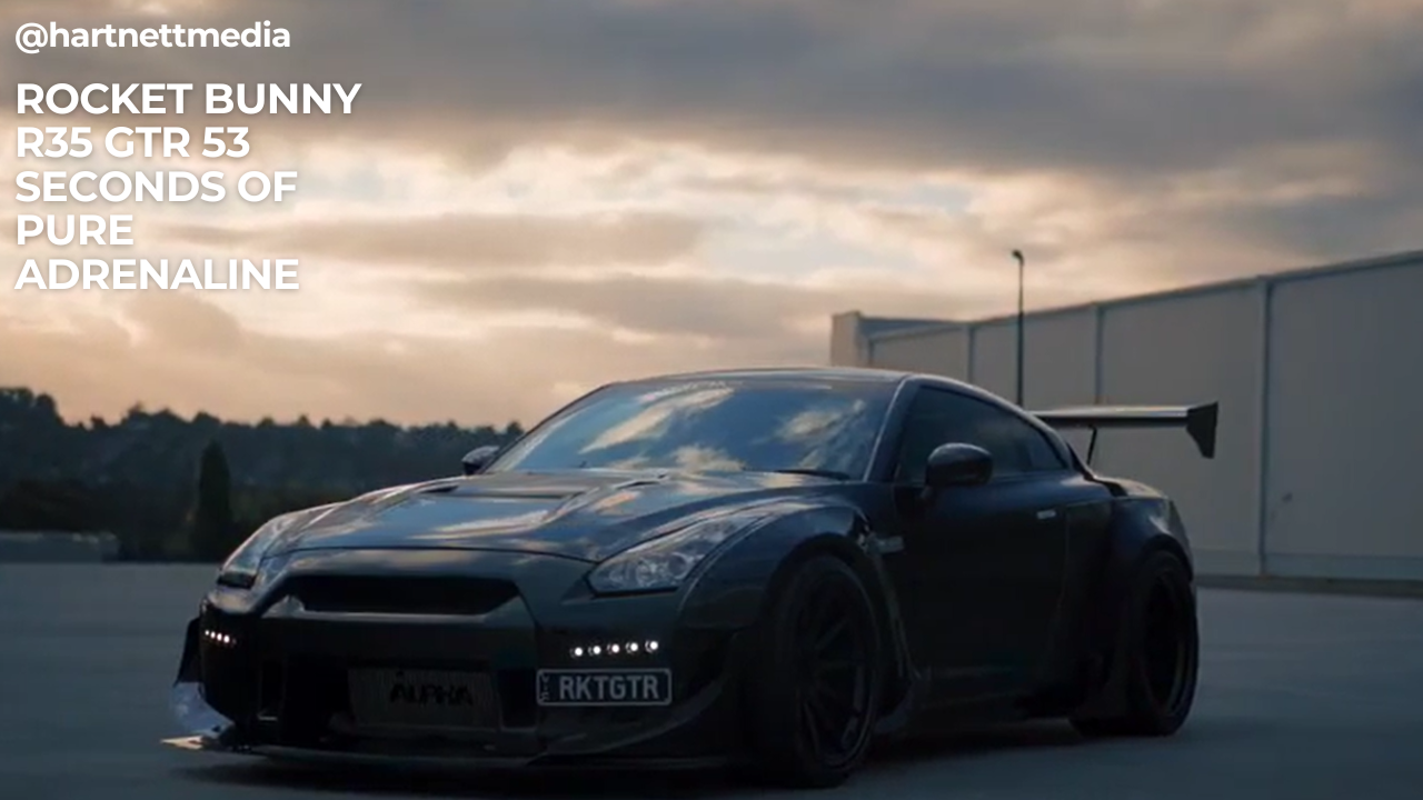 Rocket Bunny R35 GTR 53 Seconds of Pure Adrenaline