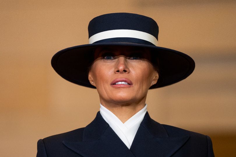 Melania Trump's interaction with Gavin Newsom sparks wild theories