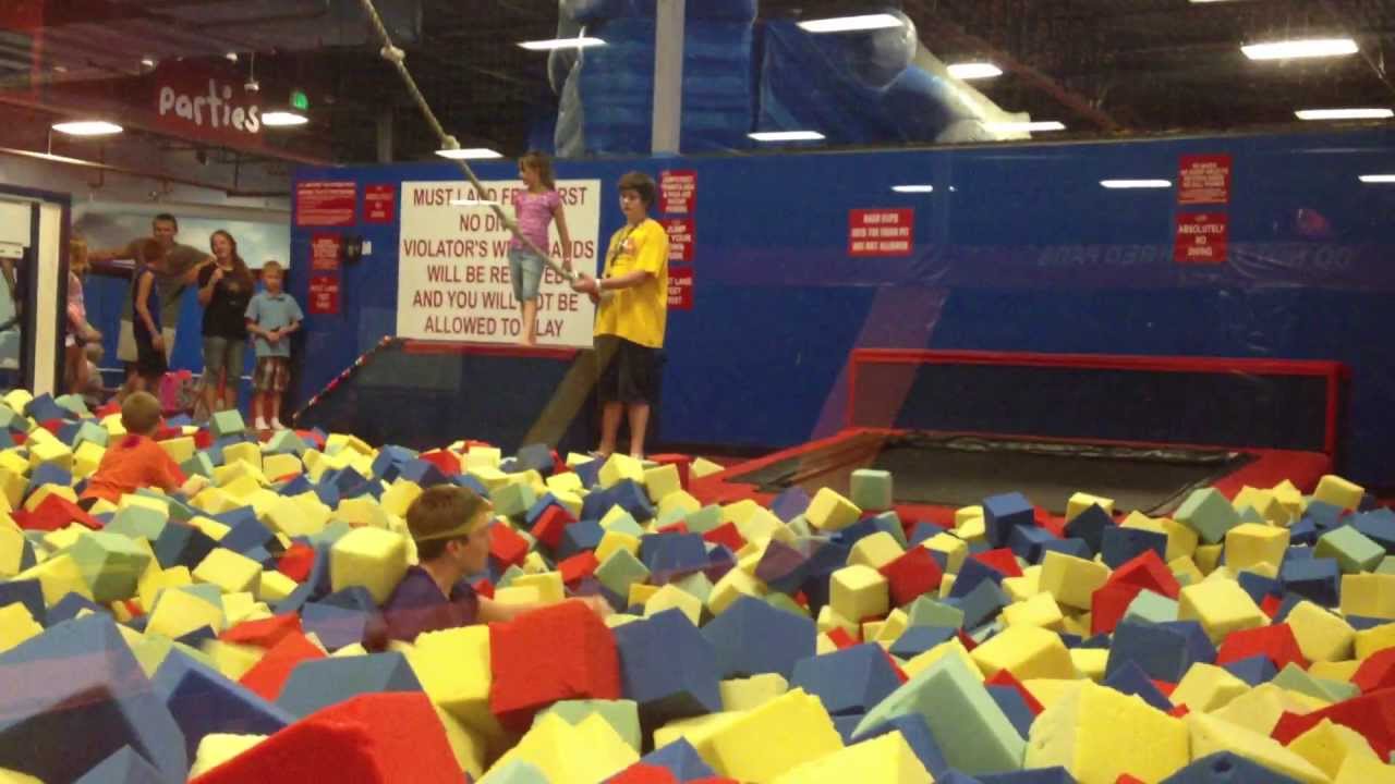 Fun Day at Jump Street Indoor Trampoline Park