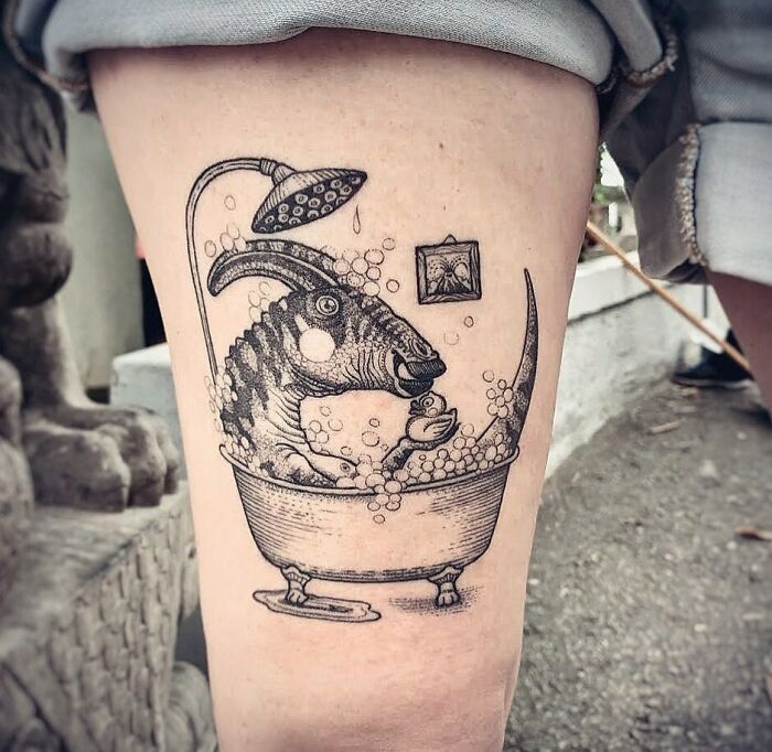#6 Dinosaur Bubble Bath