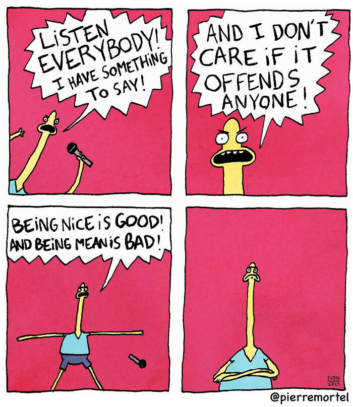 22 quirky comics that dabble in the ridiculousness of life by Pierre Mortel