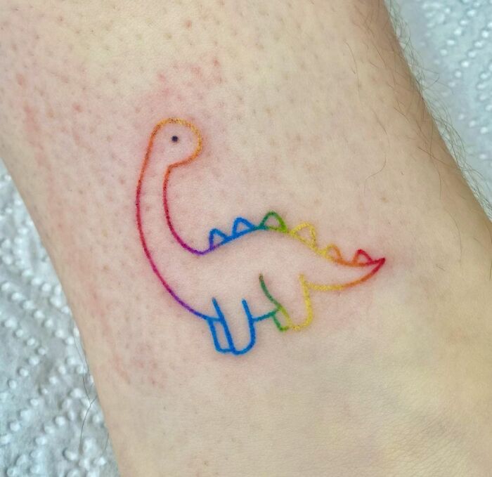 #1 Very Colorful Dinosaur