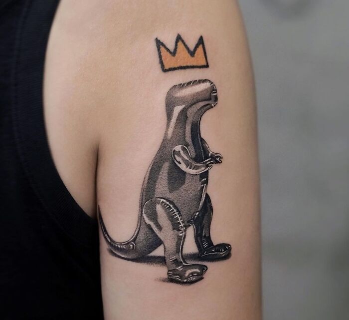 #28 Basquiat Dino
