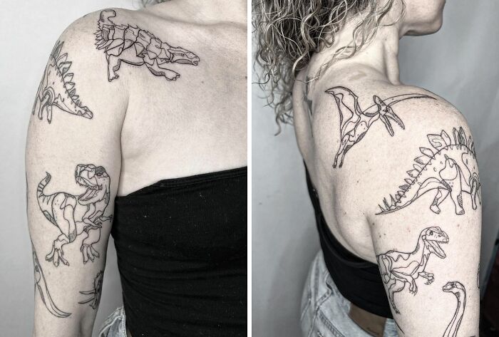 #41 Dinosaur Sleeve