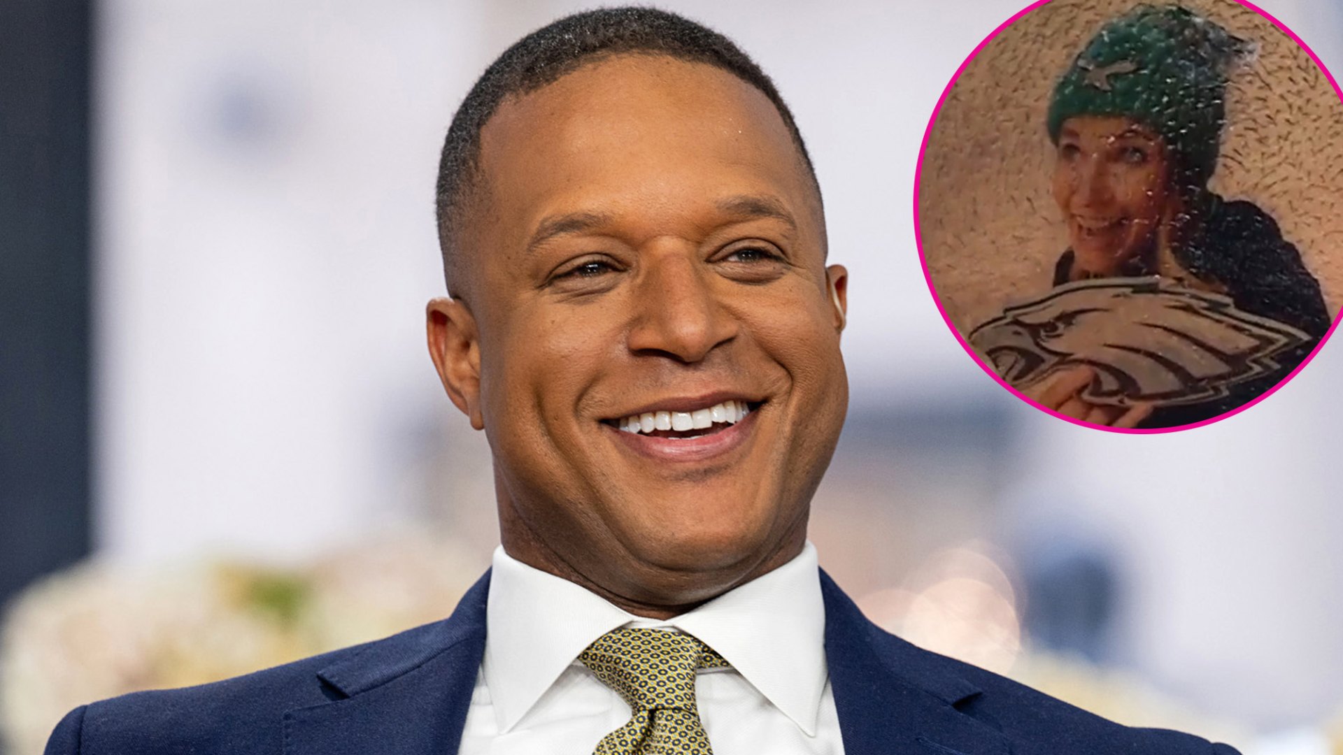 Craig Melvin Gets Temporary Tattoo of Savannah Guthrie After Losing Bet