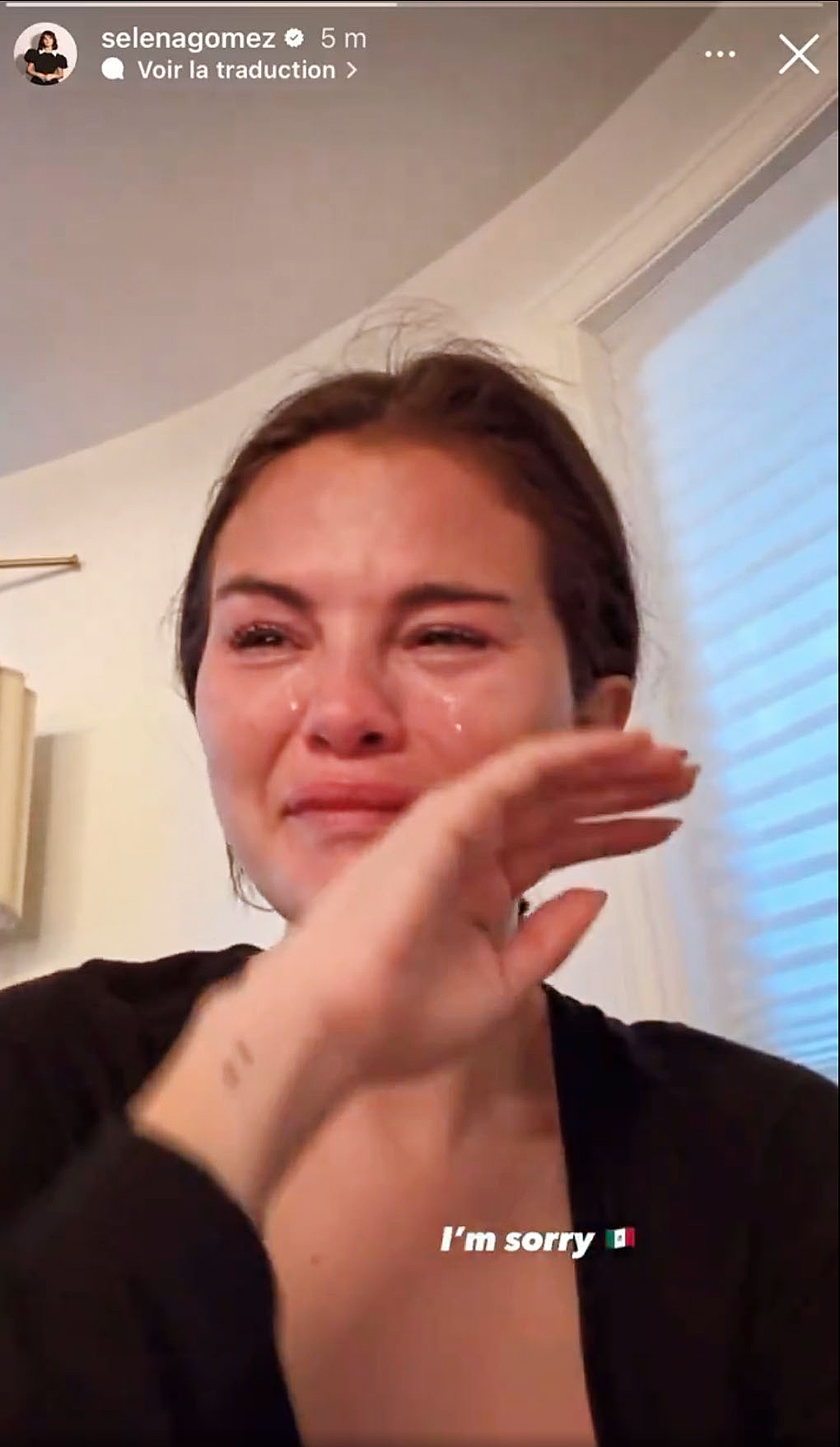 Selena Gomez sobs over Trump deportations in sincedeleted video ‘All