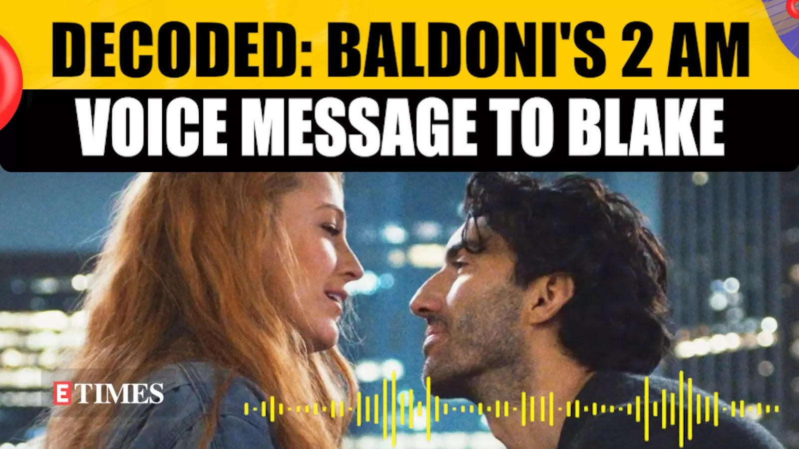 Justin Baldoni Slammed For Late Night Voice Note To Blake Lively
