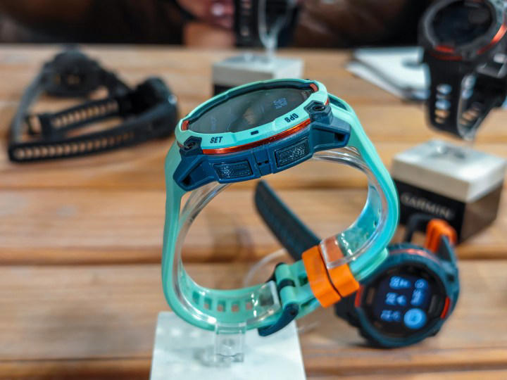 I tried the Garmin Instinct 3 at CES 2025, a new smartwatch with a