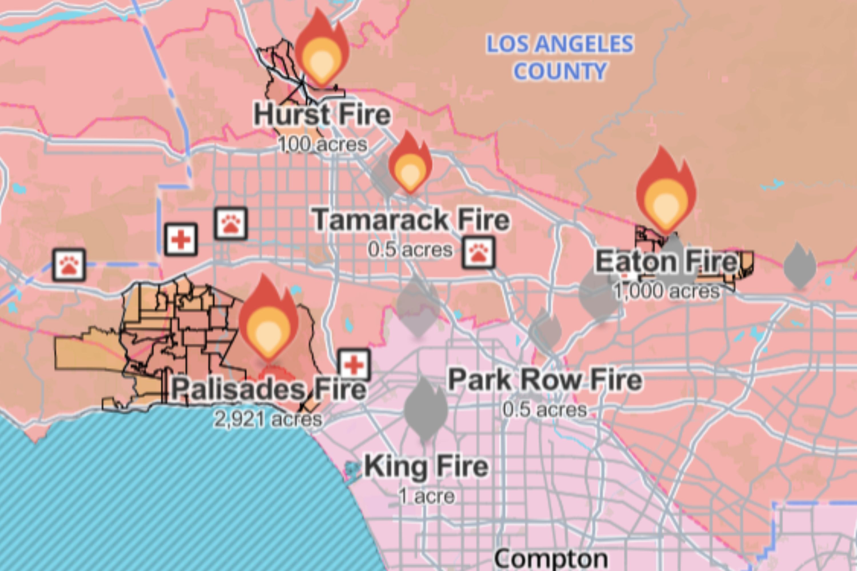 California Fire Map Update as - AA1xarzF.img
