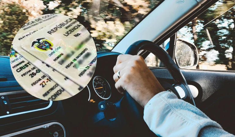 Licencia de conducción colombiana 