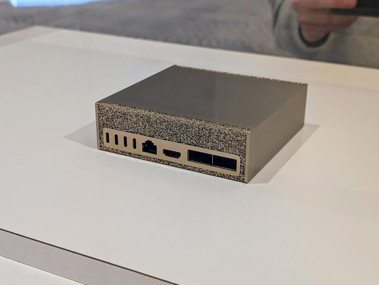 Here's how small Nvidia's $3,000 Digits supercomputer looks in person