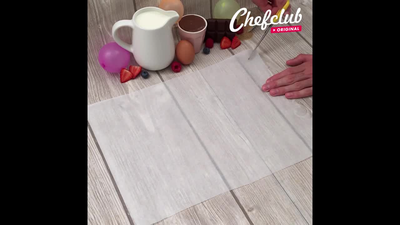 Hüpfspiel “Himmel und Hölle” in Schokolade